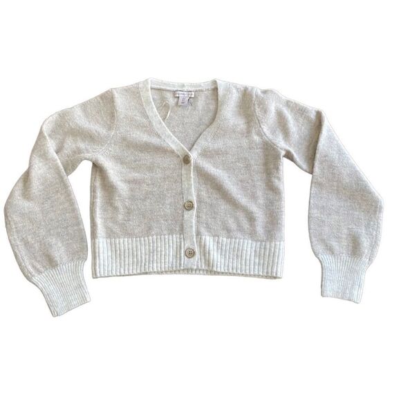 Sincerely Jules Alpaca Blend Cardigan Sweater Cropped Small - Picture 1 of 5